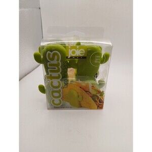 JJoie NEW NWT Cactus Taco Holders Set 4 Sealed In Box Discontinued